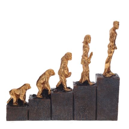 Фигурка декоративная Lefard "Эволюция человека", L21,5 W3,5 H19,5 см