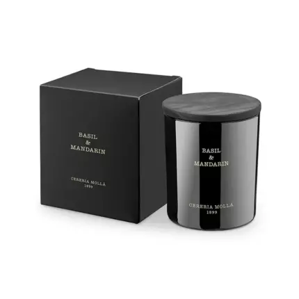 CERERIA MOLLA Свеча BOUTIQUE Basil&Mandarin 230г