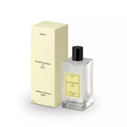 CERERIA MOLLA Рум-спрей для дома BOUTIQUE Black Orchid & Lily 100мл