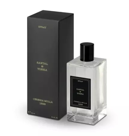 CERERIA MOLLA Рум-спрей для дома BOUTIQUE Santal & Tonka 100мл